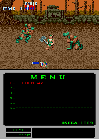 Golden Axe (Mega-Tech) Screenthot 2
